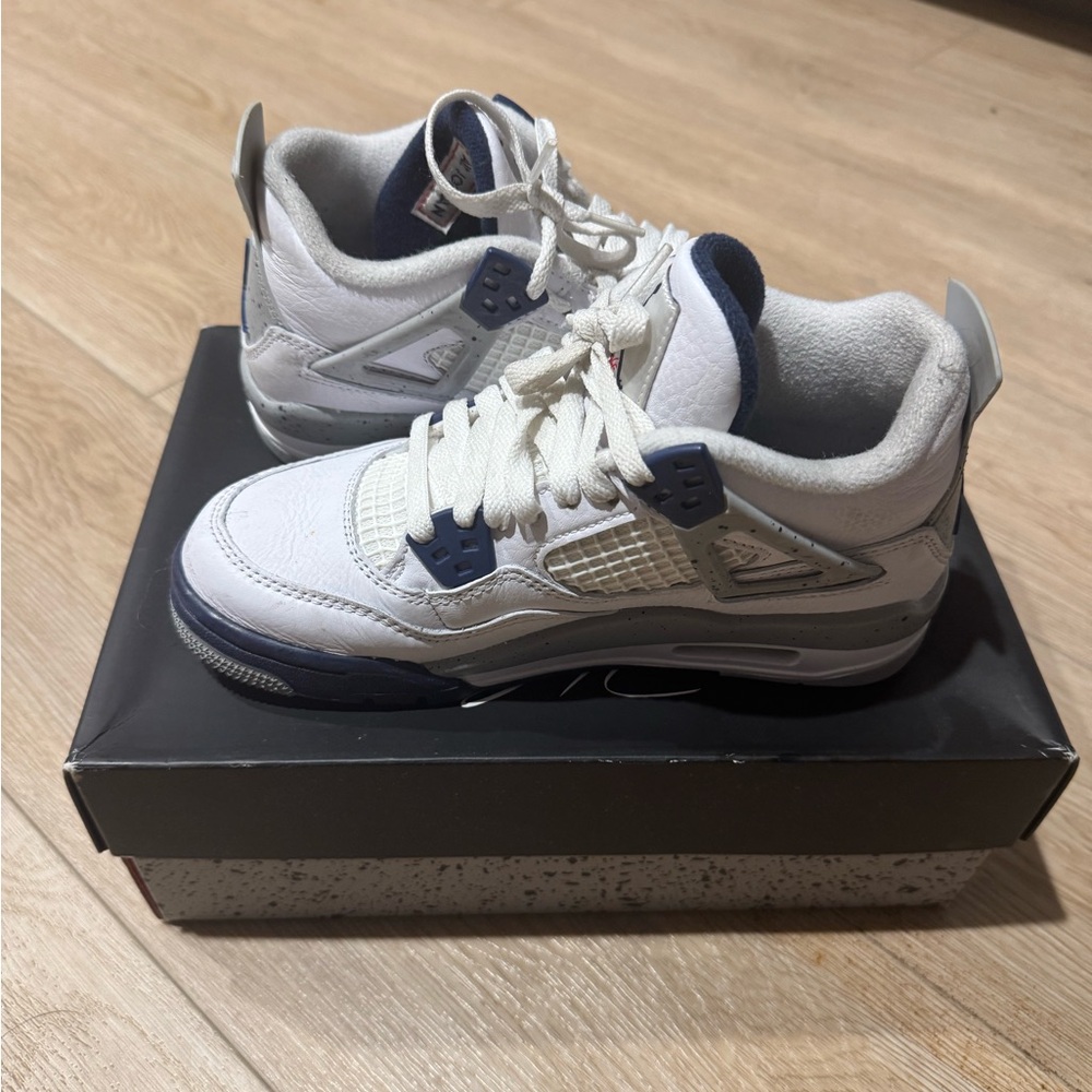Jordan Kids Sneakers White and Blue